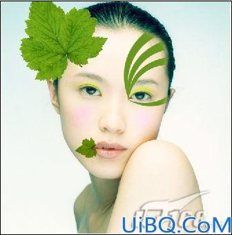 用Photoshop给MM打造冷艳彩妆
