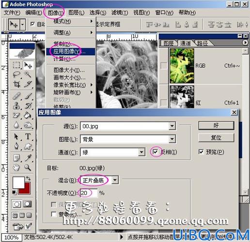 妙用Photoshop制作反转非主流照