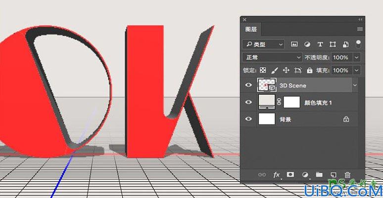 Photoshop字效教程：学习制作镶嵌金属的大理石立体字体。