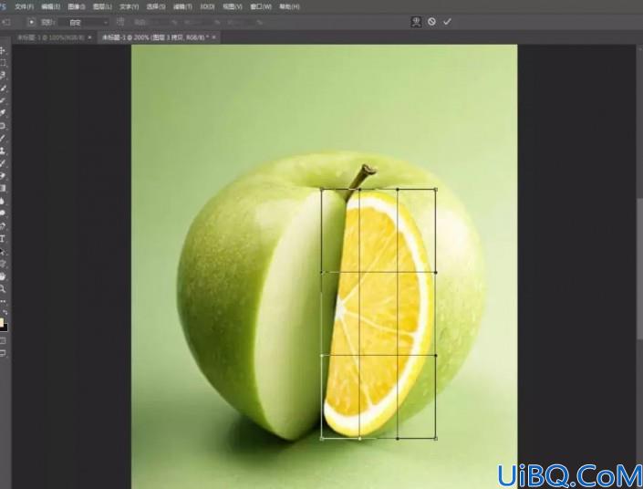 创意合成，在Photoshop中合成一款极具创意的苹果橙子