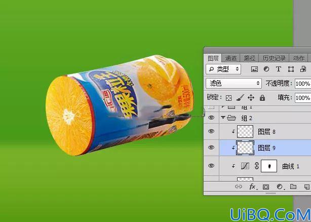 创意合成，用Photoshop合成独具匠心的橙子饮料创作作品