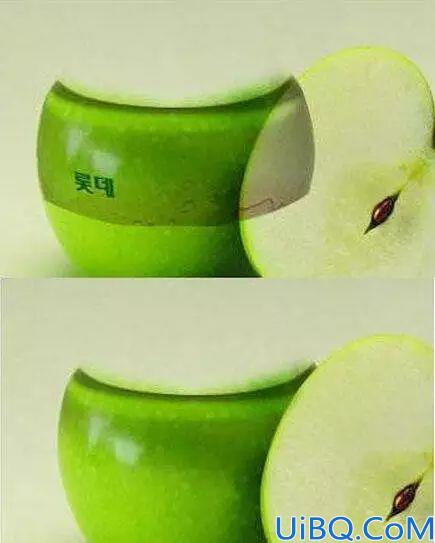 创意合成，用Photoshop合成一个青苹果易拉罐