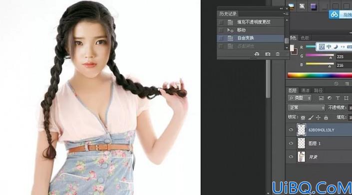 人物换脸，通过Photoshop给人物进行无痕换脸