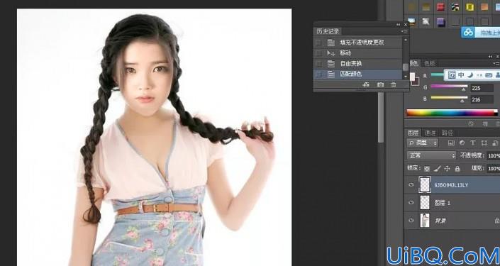 人物换脸，通过Photoshop给人物进行无痕换脸