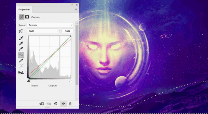 场景合成，用Photoshop合成一个抽象的超现实科幻人物