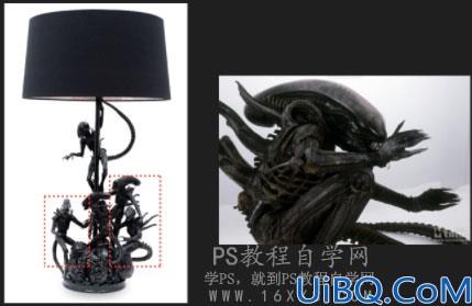 场景合成，用Photoshop合成电影《异形契约》暗黑魔幻场合