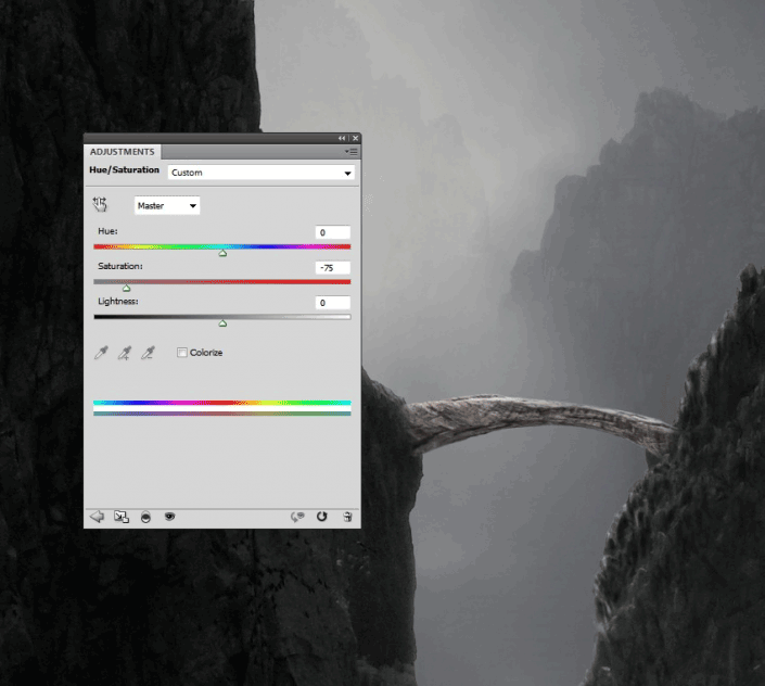 图片合成，在Photoshop中创建一张具有迷雾感风景照片