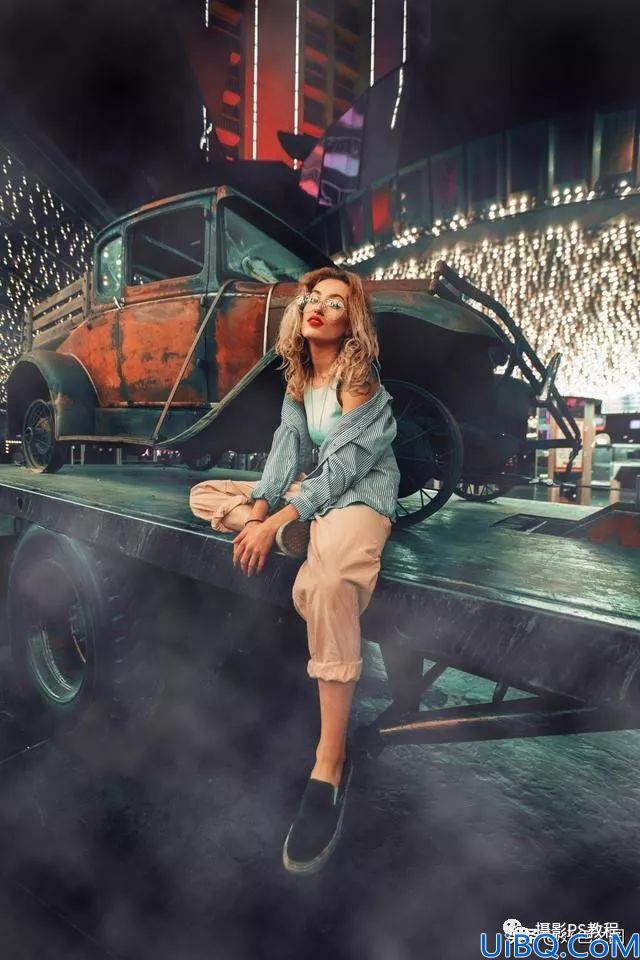 烟雾效果，通过Photoshop快速给人物照片添加有意境的烟雾效果