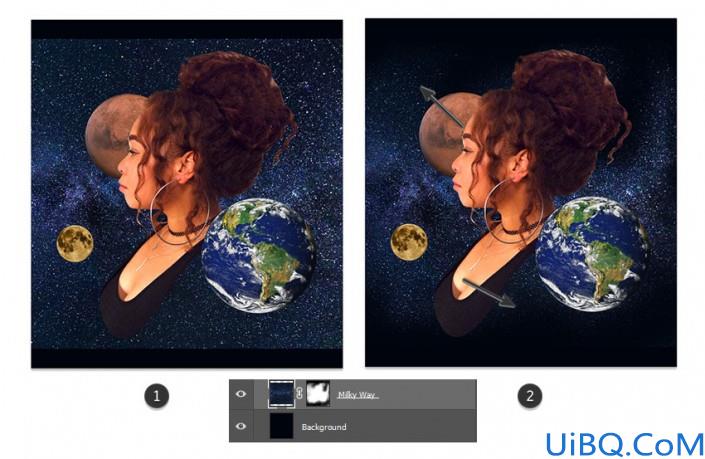 人像合成，用Photoshop把自拍照做成电影《千星之城》的既视感