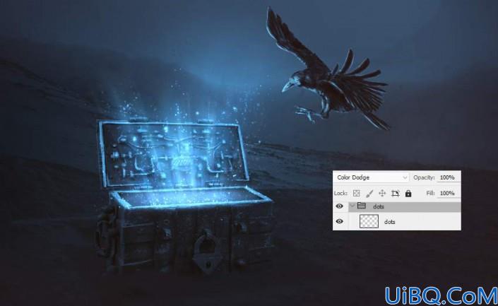 场景合成，用Photoshop合成一个神奇的魔幻效果场景