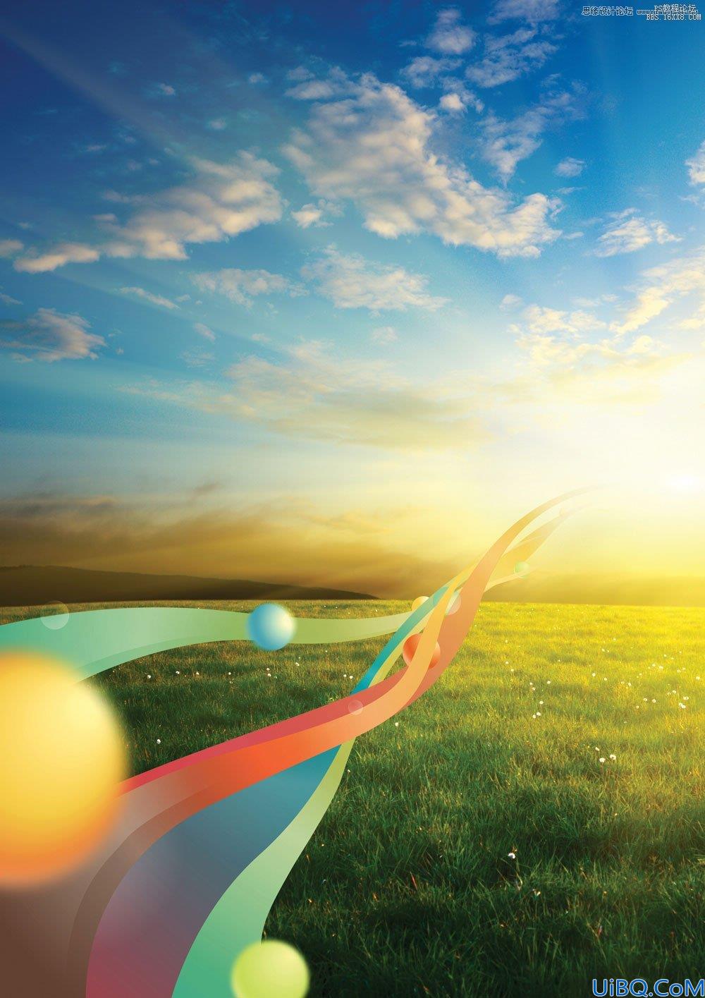 Photoshop合成蒙太奇场景教程