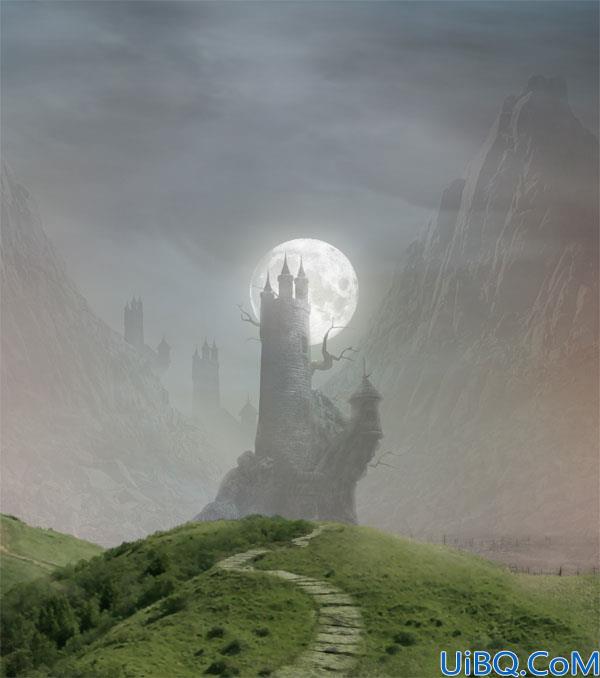 Photoshop合成童话故事场景教程