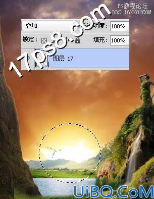 Photoshop合成山谷场景教程