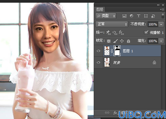 Photoshop cs6高圆圆合成图