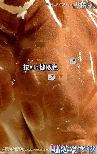Photoshop恶搞合成会熨衣服的长颈鹿
