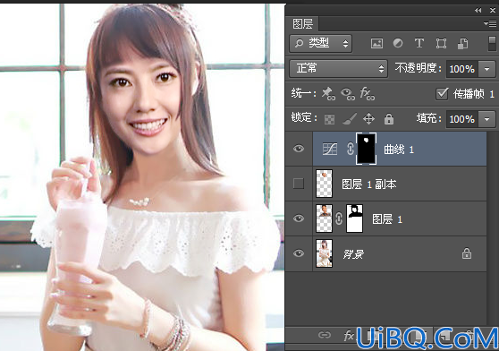 Photoshop cs6高圆圆合成图