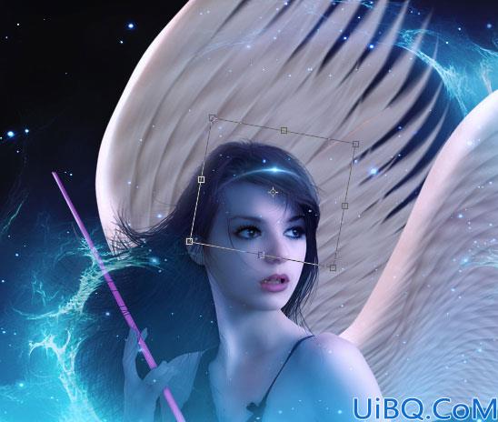 Photoshop合成魔法天使教程