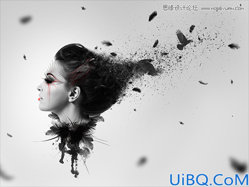 Photoshop cc合成技巧处理头发