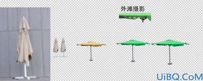 利用合成给商场图片添加热闹气氛