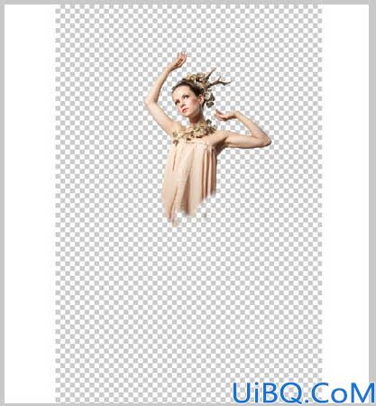 人像合成，用Photoshop把多张素材合成一张恐怖人像图片
