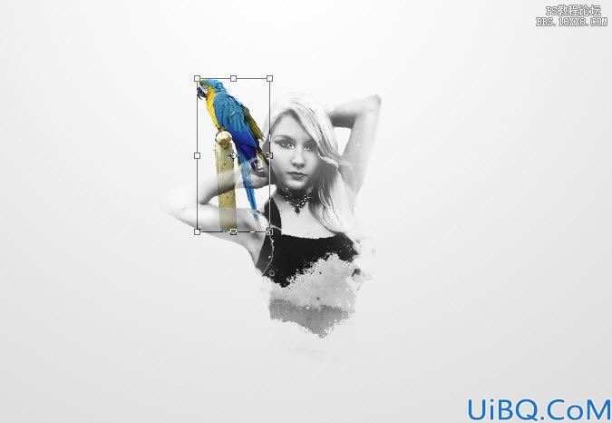 Photoshop合成人物插画效果