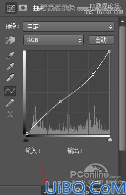 Photoshop合成在枯树下分手的情侣场景