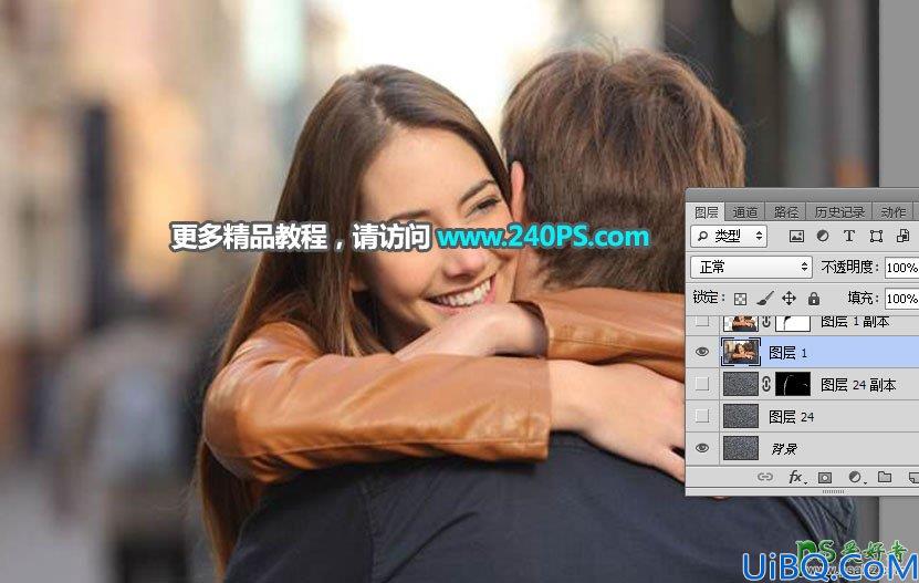 Photoshop人像合成实例：创意打造从碎石纹理墙面中出来的石质女孩特效图
