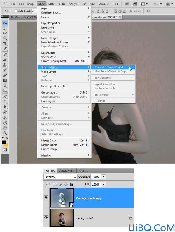Photoshop合成魔法天使教程