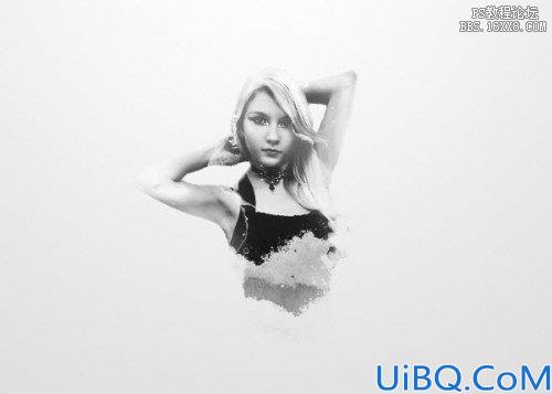 Photoshop合成人物插画效果