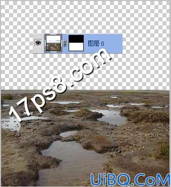 用Photoshop合成沼泽城堡