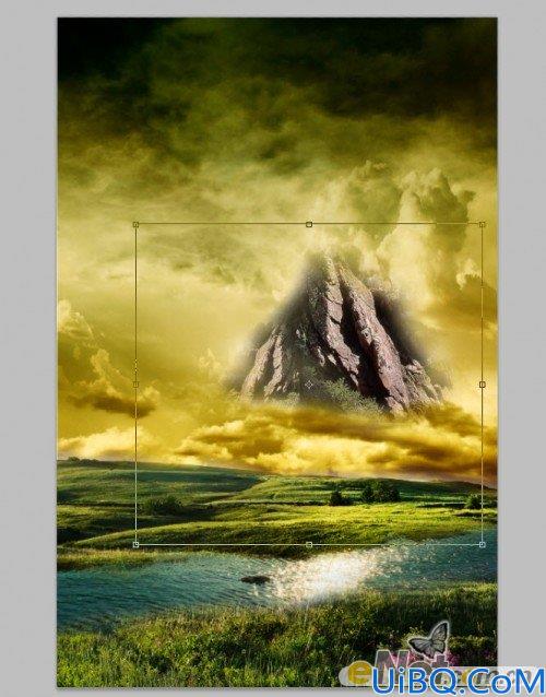 Photoshop合成幻想场景教程