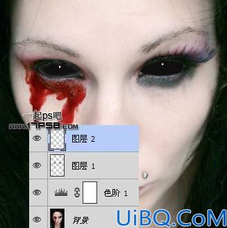 用Photoshop把美女恶搞成僵尸