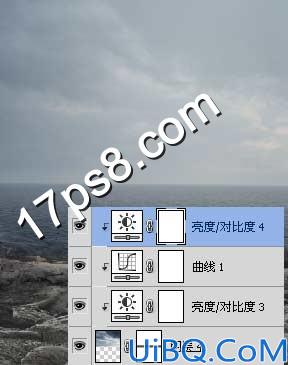 用Photoshop合成魔法光束场景