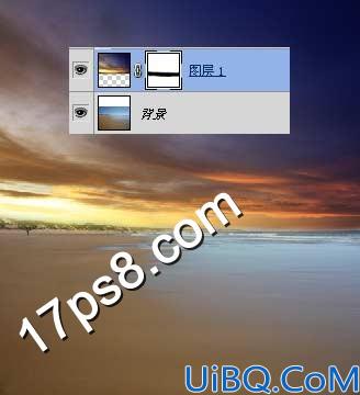 用Photoshop合成海边孤树