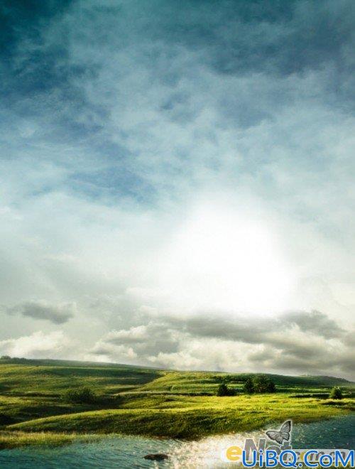 Photoshop合成幻想场景教程