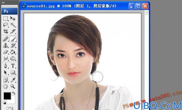 Photoshop脸部移花接木教程