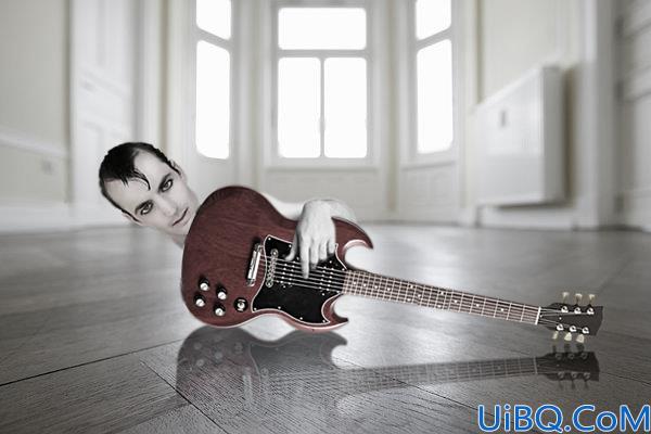 Photoshop合成吉他人教程