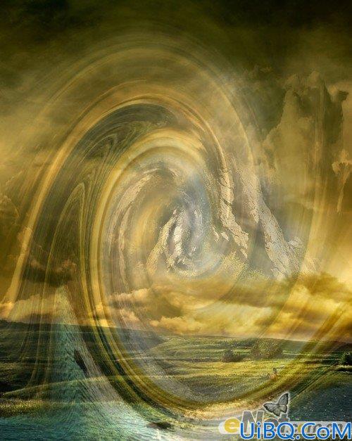 Photoshop合成幻想场景教程