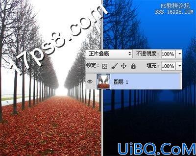 Photoshop照片合成骑马女孩