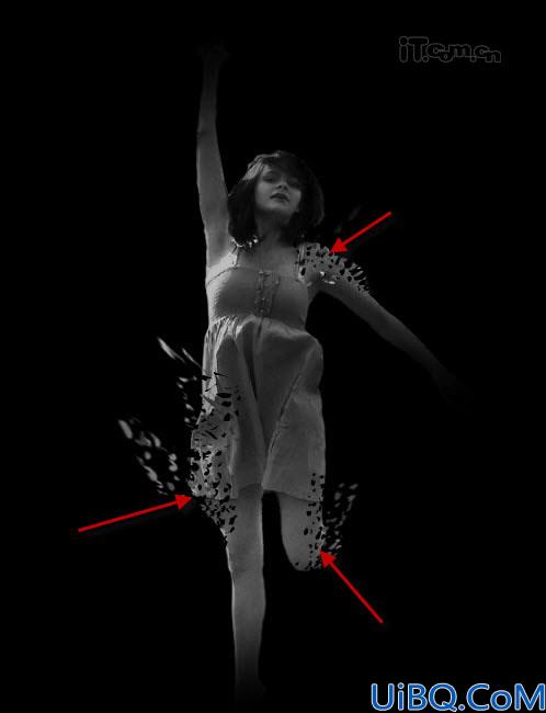 Photoshop为照片合成光亮效果教程
