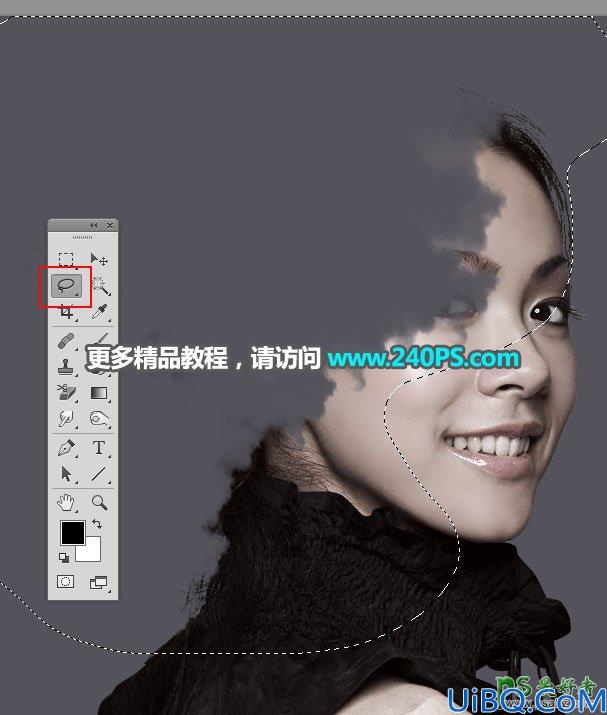 Photoshop美女图片合成：把美女人像与天空景象完美合成达到二次曝光效果