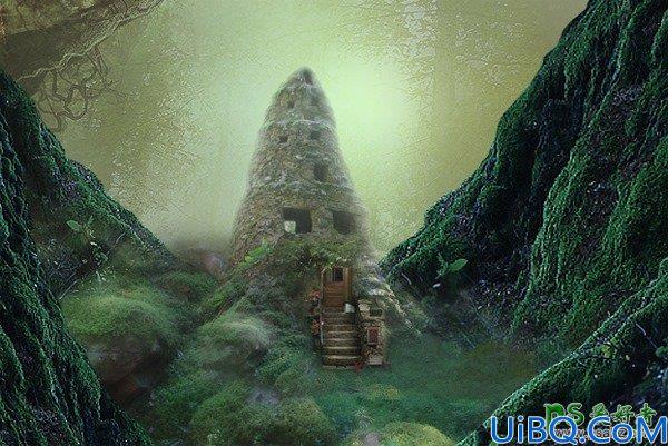Photoshop魔幻场景合成教程:打造森林深处童话世界里奇幻的精灵场景特效