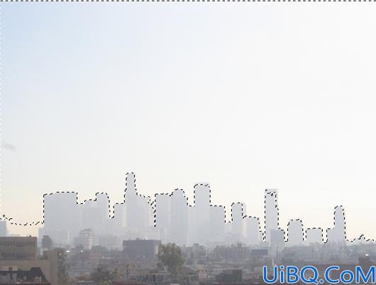 Photoshop场景合成：外星战场