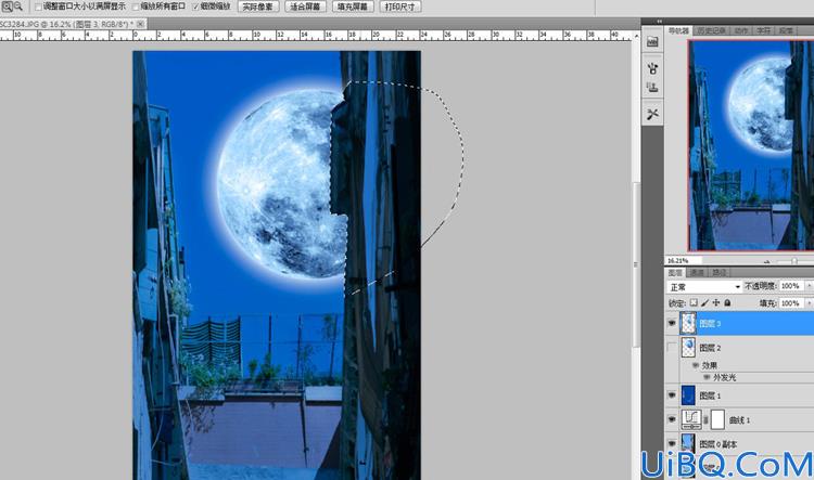 Photoshop照片合成童话场景