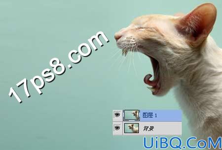 用Photoshop合成生化异形喷火猫