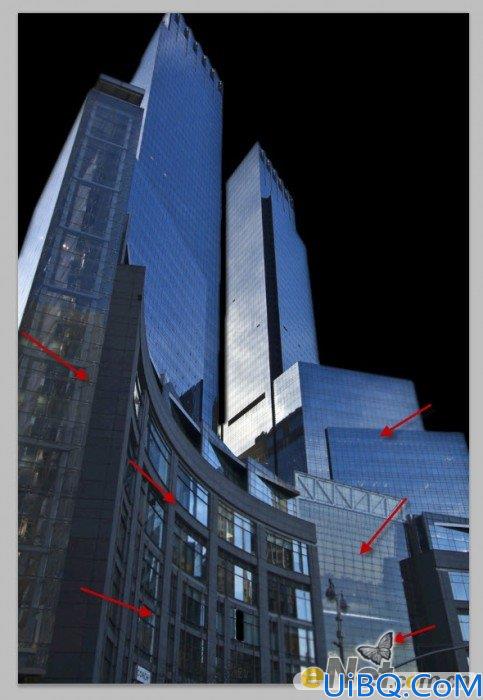 Photoshop合成高黑暗城市对比度人像效果