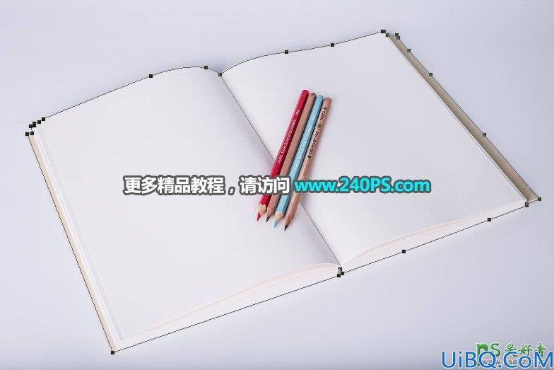 Photoshop合成从书本中冲出的人像，感觉就像是从书里跑出来的一