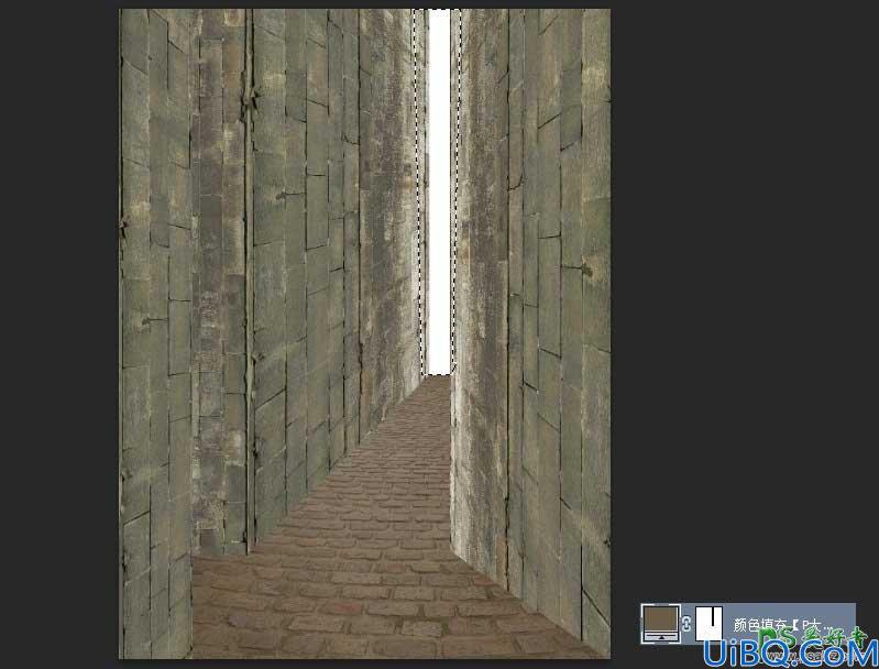 Photoshop合成科幻电影中幽暗神秘人房屋场景图片，神秘房间效果