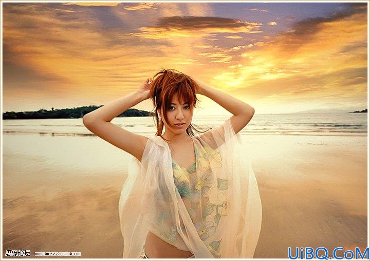 Photoshop更换照片天空教程