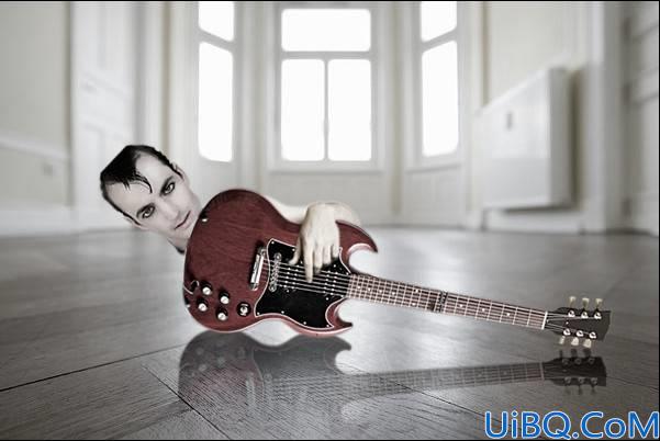 Photoshop合成吉他人教程